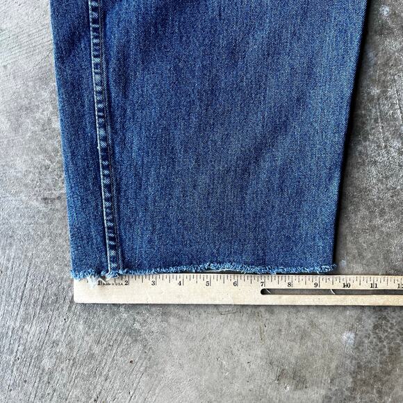 VINTAGE LEVIS SILVERTAB JEANS BAGGY PURPLE LABEL FITS  34X29 WIDE LEG DENIM Y2K - Picture 5 of 6